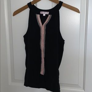 Girls black tank top